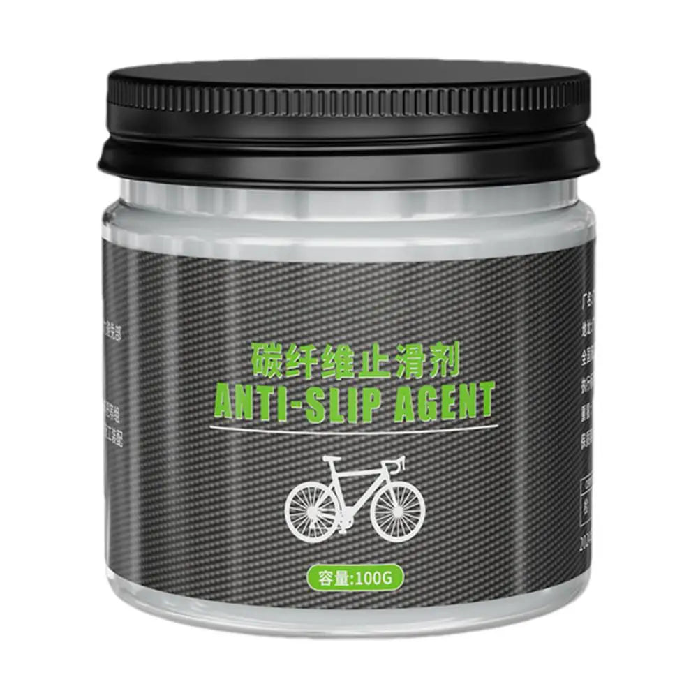 100g Carbon Fiber Bicycle Grease Anti Slip Bicycle Grease Bicycle Anti-Slip Lube Bicycle Assembly Grease for Seat handlebars