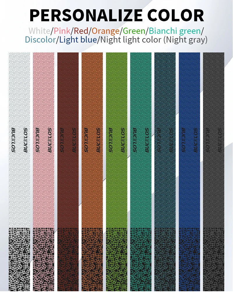 BUCKLOS Bicycle Handlebar Tape Comfortable Anti Slip Bike Handle Bartape Strap Shock Absorbing Road Racing Cycling Grip Tapes