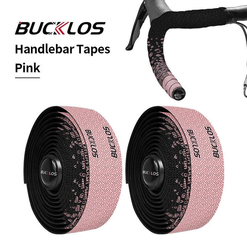 BUCKLOS Bicycle Handlebar Tape Comfortable Anti Slip Bike Handle Bartape Strap Shock Absorbing Road Racing Cycling Grip Tapes