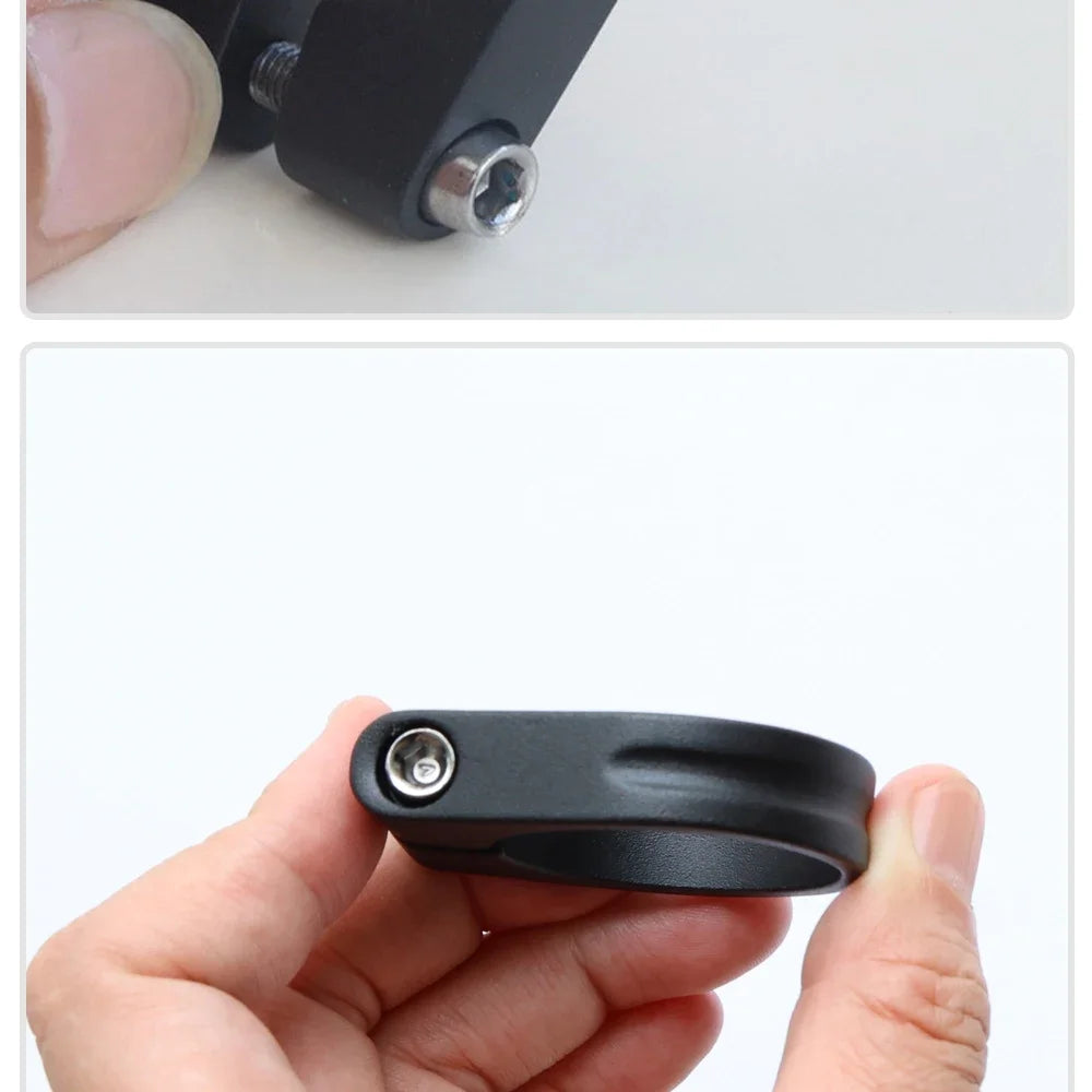 Jawbone Seat Post Clamp CNC Alloy Light Saddle Bicycle Seating Post for 25.4 27.2 30.9 31.6 mm Lock Bike Cycling Accessories