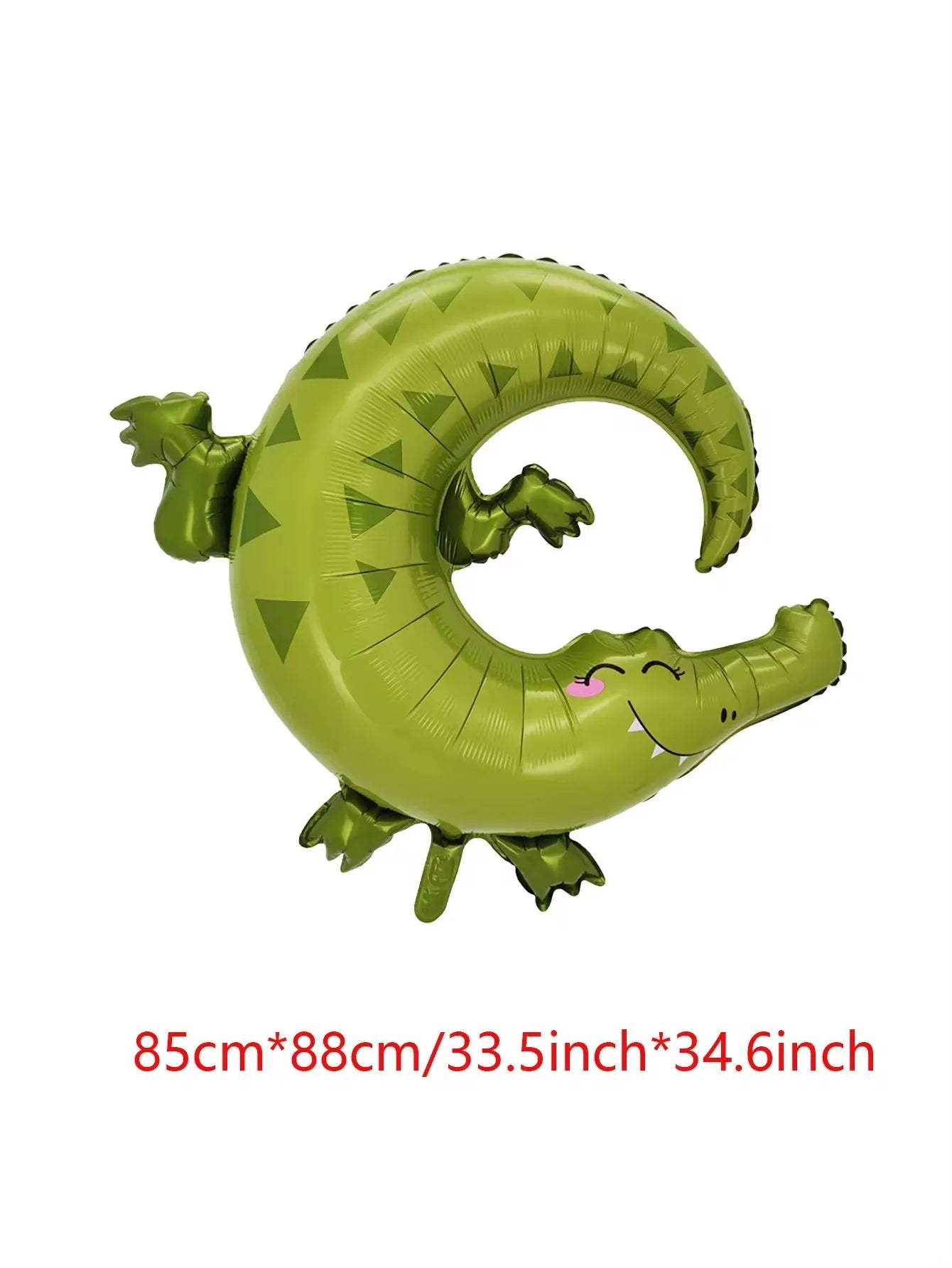 Large Animal Foil Balloons Monkey Lion Zebra Elephant Giraffe Crocodile Balloon Children's Day Birthday Party Decorations