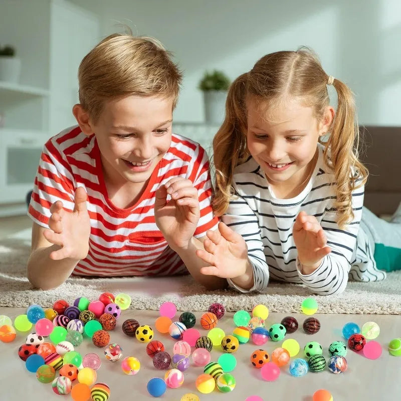 10/20/50PCS Bouncing Ball Toys Party Favors Birthday Gift Guest Doll Machine Accessory Children's Playground Water Buoyancy Ball