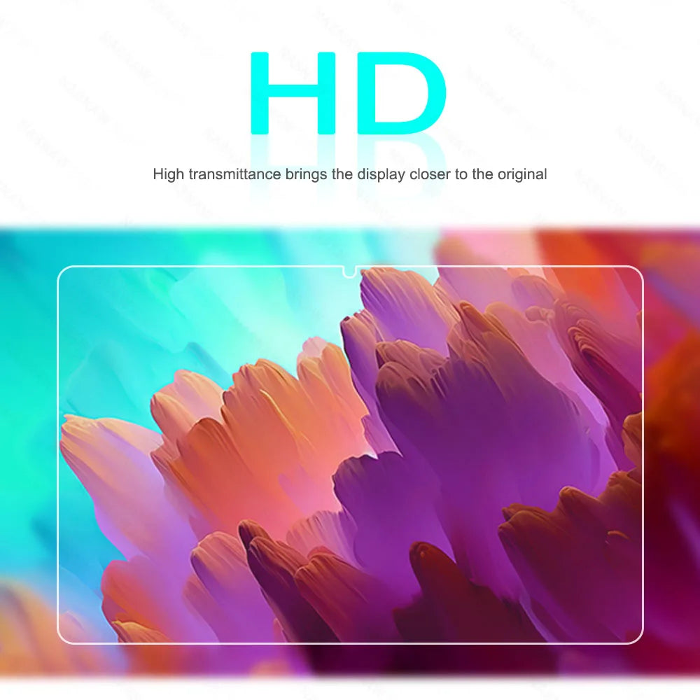 2PCS HD Scratch Proof Tempered Glass Screen Protector For Samsung Galaxy Tab A8 A7 lite A9 Plus S9 FE S8 S7 S5e S6 lite 2024