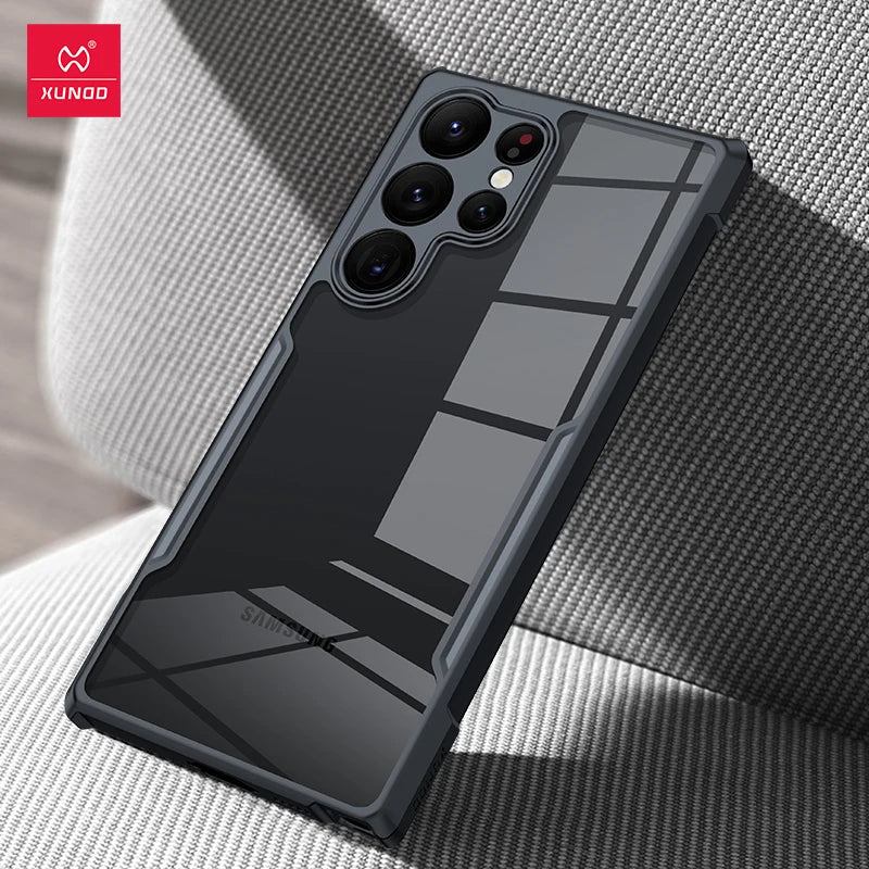 Xundd Shockproof Case For Samsung Galaxy S23 Ultra, Protective Clear Cover For Samsung Galaxy S23 Plus S23+ S23Ultra Case 케이스