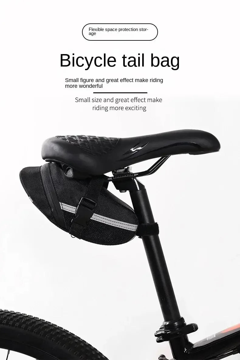 Bicycle Universal Tail Bag Mountain Bike Waterproof Seat Tail Bag Outdoor Cycling Supplies Bicycle Accessories