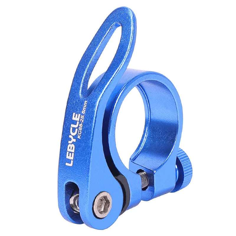 Lebycle Road Bike Aluminum Ultralight Quick Release Bicycle Seat Post Clamp BIKE SEAT PILLAR QUICK RELEASE