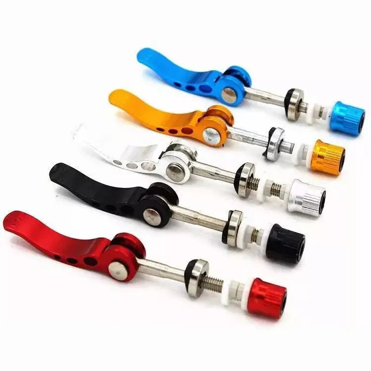 Mountain Bicycle Seat Tube Clamp Screw Quick Release Lever Bike Seat Tube Clip Universal High Quality
