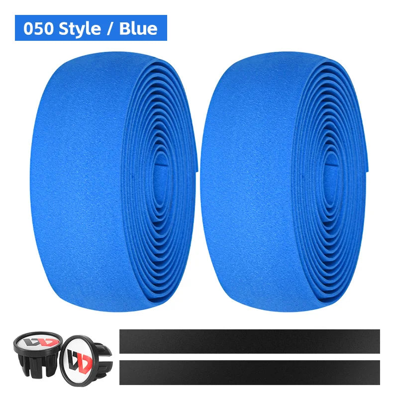 WEST BIKING EVA Bicycle Handlebar Tape Anti-Slip Damping Shock Absorb Wrap Bar Tape Soft Breathable High Tenacity Road Bike Tape