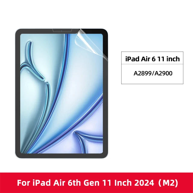 Paper-feel Screen Protector For iPad Air 6 2024 Pro 13 inch for iPad Pro 11 12 9 for iPad Air 4 5 iPad 10th Generation 10.2 Mini