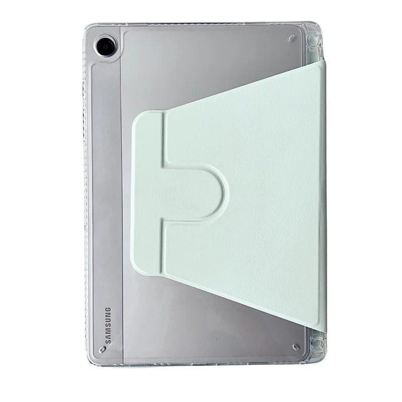 For Samsung Tab S7 S8 S9 11 FE 10.9 S10 Plus 12.4 inch Case Magnetic Smart Cover For Tab A9 Plus 11" Left Pencil Holder Funda