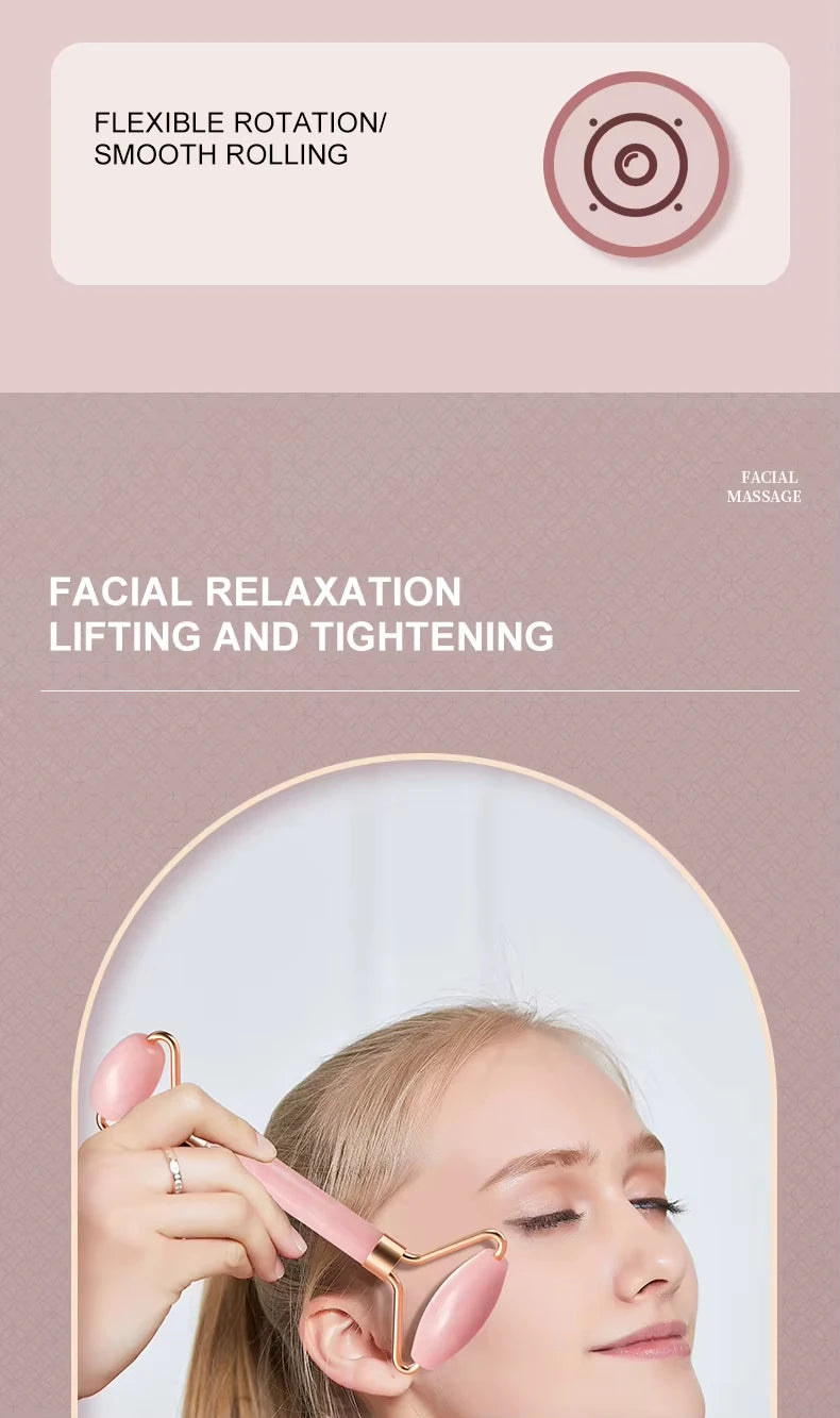 Roller for Face Neck Eye Resin Facial Massage Instrument Health Care Scraping Board Musclee Beauty Skincare Tools