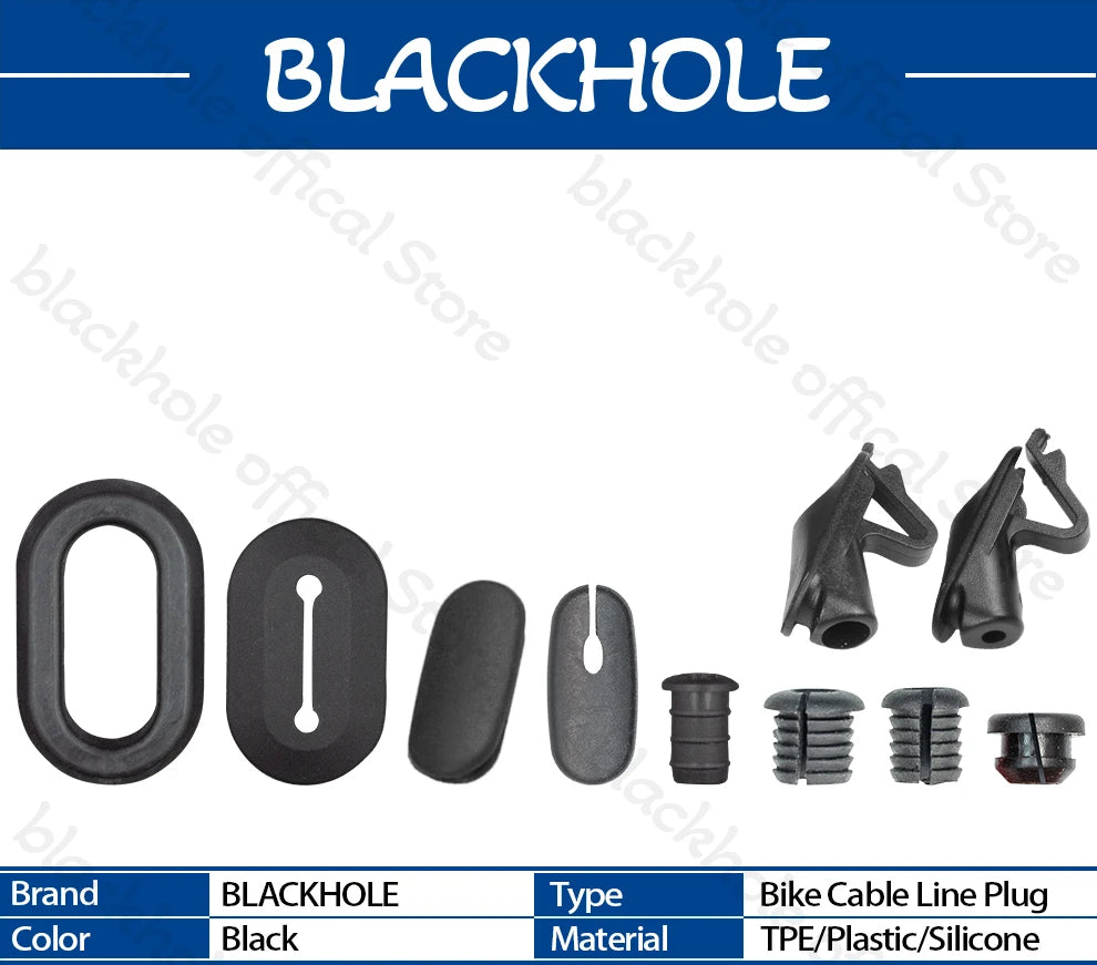 Bike Cable Plugs MTB Frame Brake Hole Road Bicycle Frame Fork Derailleur Di2 Line Plug E-Bike Gravel Cable Line Hole Plug Parts