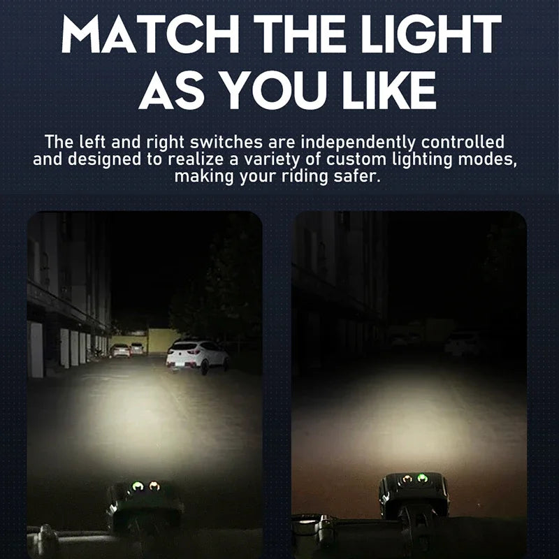 Bicycle Lights High Bright Cycling Lamp Front and Rear USB Rechargeable MTB Bike Headlight Taillight Waterproof Lantern Lighting