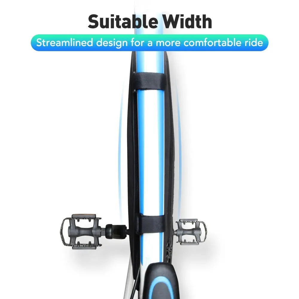 NEWBOLER Large Bicycle Triangle Bag Bike Frame Front Tube Bag Waterproof Cycling Bag Pannier Ebike Tool Bag Accessories