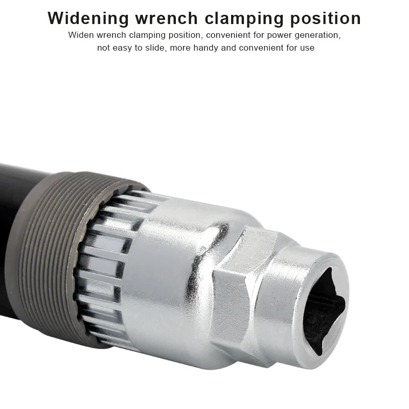 Bicycle Bottom Bracket Removal Socket Cycling Crank Pedal Puller Remover Repair Extractor Bike Universal Removing Tools Parts
