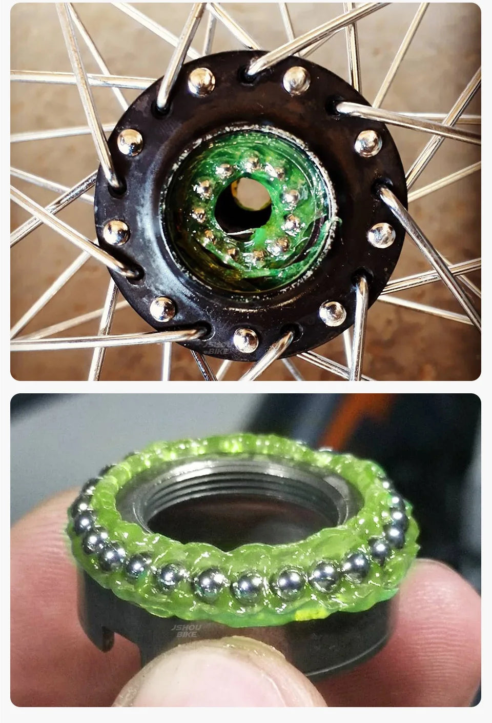 Bicycle grease Green applesause Bearing Grease Hub BB Lubricants Oil Lubricant Lube Lipid Elements for Shimano Sram