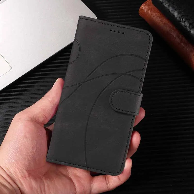 Wallet Case For Samsung A15 A25 A35 A55 5G Flip Leather Stand Card Book Coque for Galaxy A05 A05S M15 M35 M55 M 35 Phone Cover 