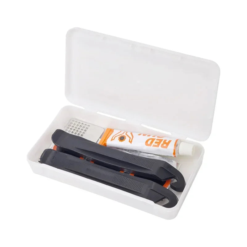 Bicycle tire repair kit 15pcs Cycling Inner Tube Puncture Patch Kits with repair patch Glue tire repair Bicycle accessories