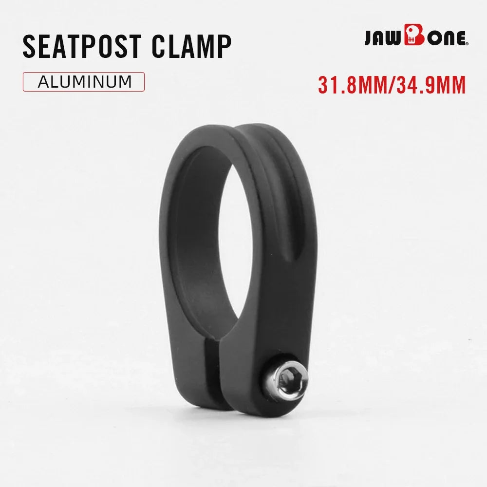 Jawbone Seat Post Clamp CNC Alloy Light Saddle Bicycle Seating Post for 25.4 27.2 30.9 31.6 mm Lock Bike Cycling Accessories