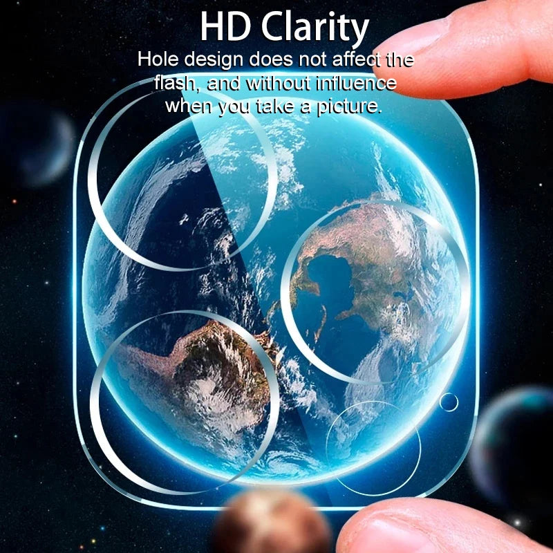 HD Camera Lens Protection Glass Film For iPhone 16 14 15 Pro Max Plus Full Cover Lens Protector For iPhone 13 11 12 PRO MAX Mini
