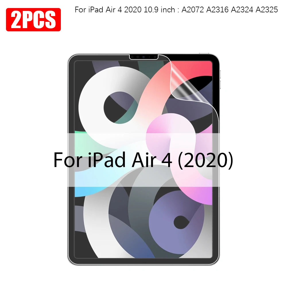 Matte Like Paper Film For Ipad Pro 13 11 M4 M2 12.9 6th 12 9 9th 10th Generation Screen Protector For Ipad Air 5 4 3 Mini 6 10.2