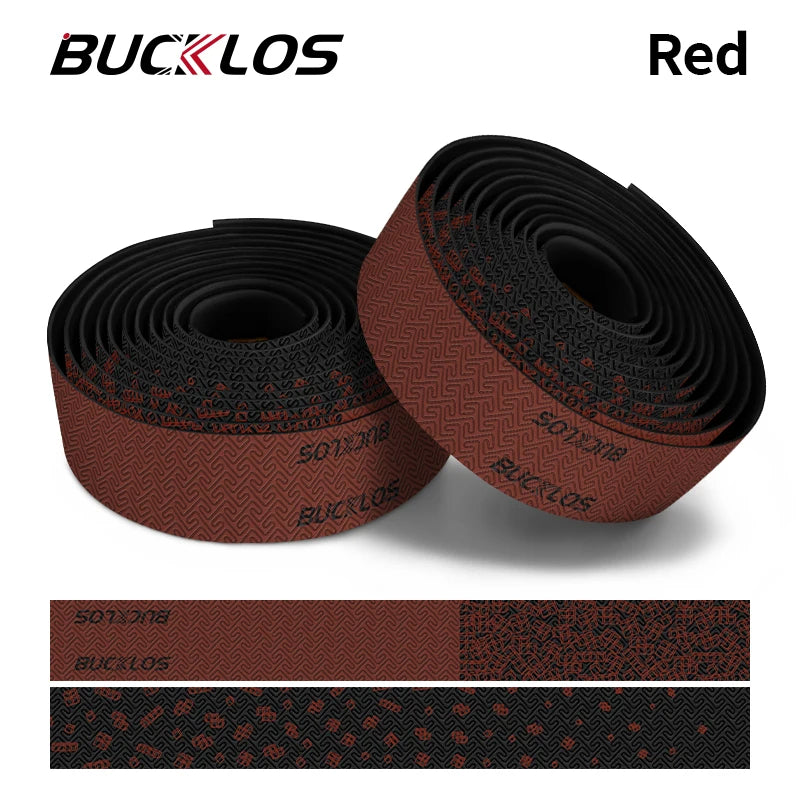BUCKLOS Bicycle Handlebar Tapes Shock-Absorption Comfortable Cycling Handlebar Tape Road Bike Drop Bar Tape Road Bicycle Parts