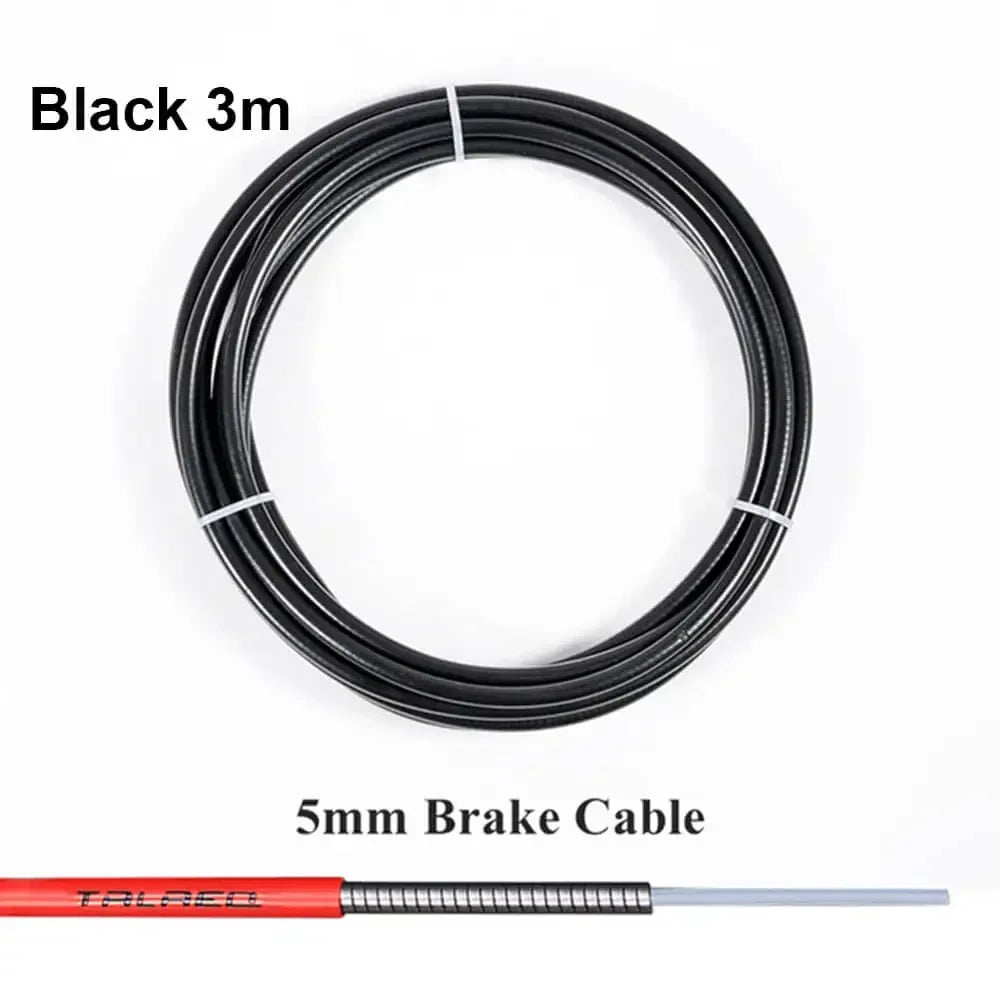3m 4mm/5mm Bicycle Brake Cables Line Pipe Bike Shifters Derailleur Cable MTB Road Bike Shift Cable Wire Pipe High quality 6Color