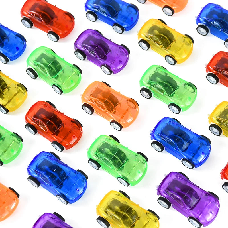 12/30Pcs Pull Back Racer Car Kids Birthday Party Favors Gifts for Guests Pinata Filler Mini Vehicle Model Toys Classroom Prize
