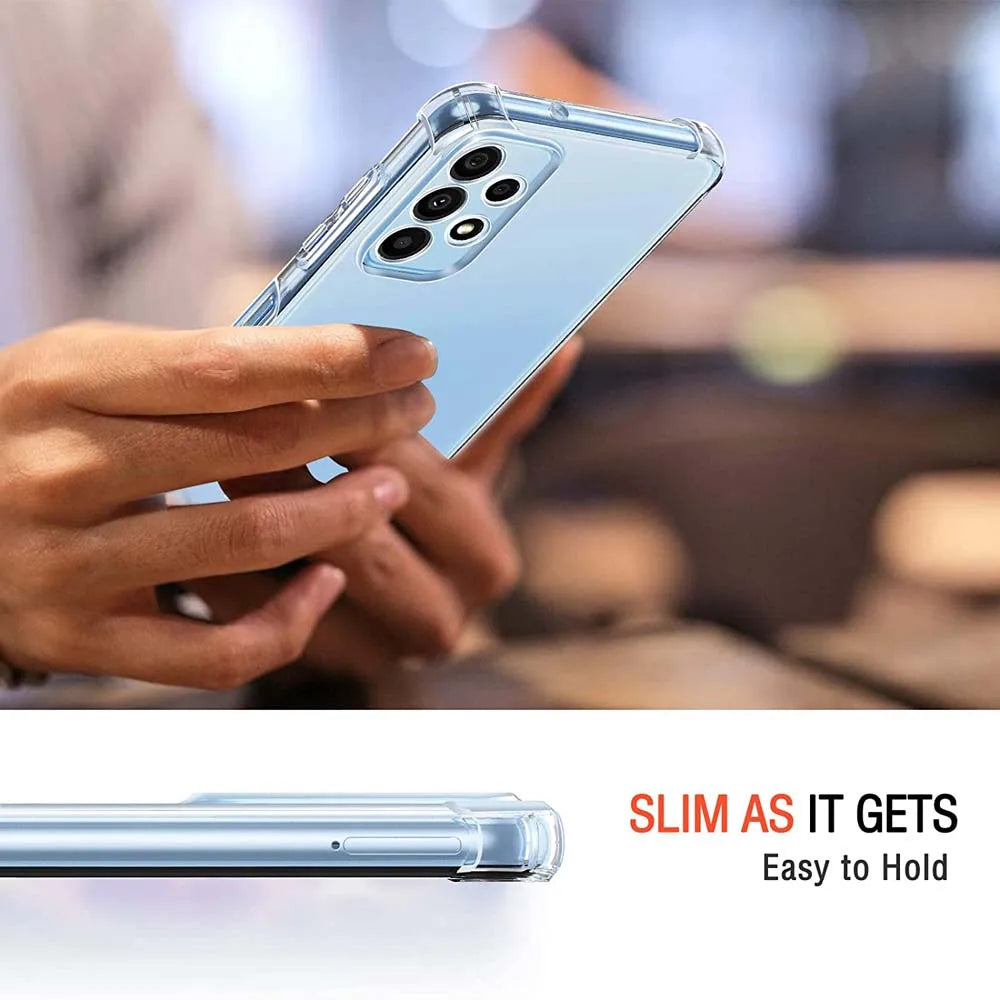 Air-bag Shockproof Clear Case For Samsung Galaxy A13 A23 A33 A53 A73 A22 A32 A52 A72 A14 A24 A34 A54 A15 A25 A35 A55 5G Cover