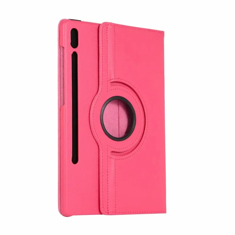 Case For Samsung Galaxy Tab A9 Plus S9 S8 S7 FE Plus 12.4 SM X210 X710 X716 X718 X810 X700 X800 360 Rotating Flip Stand Cover