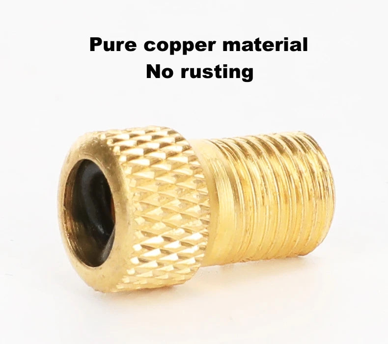5Pcs Wheel Tire Transfer Valve Adapter Presta To Schrader Cinverter Road Bike Cycle Bicycle Punp Tube