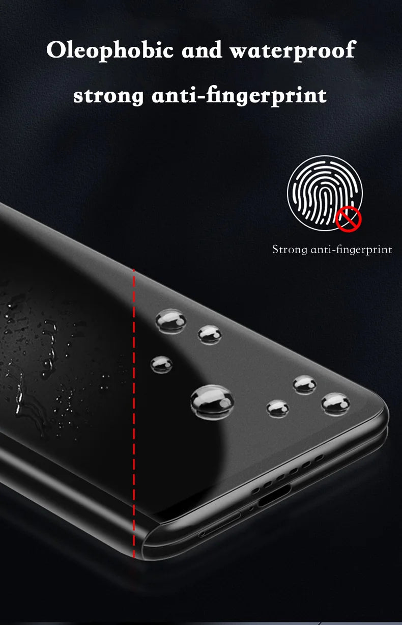 Matte Hydrogel Soft TPU Film For Samsung Galaxy Z Fold 5 4 3 2 5G Internal Inner Outer Hinge Sticker Full Body Screen Protector
