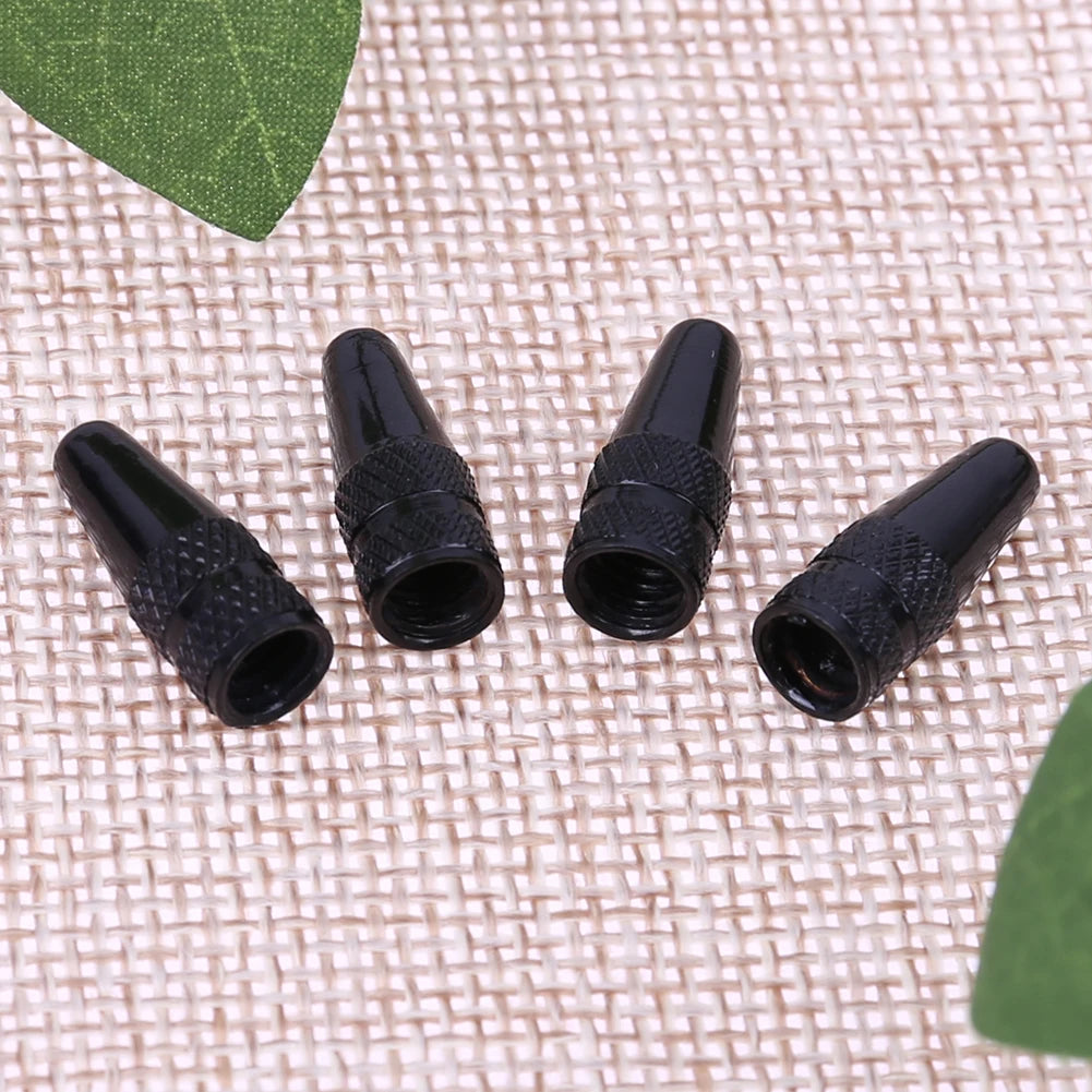 5/10PCS Bicycle Tire Valve Cap Aluminum High Pressure Caps for Presta Valves Rainbow Color Bike Tyre Hat MTB Bike Accessories