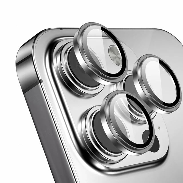 For iPhone 16 15 Pro Max Camera Protector Metal Lens Ring Glass For iPhone 14 15 Plus 15Pro Max 15 pro Lens Glass Cover
