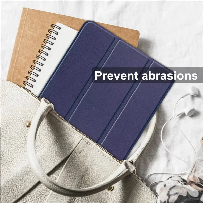 For Samsung Tab S10 Ultra Case 14.6 Inch SM-X920 Flip Case Tri-Folding Stand Magnetic Smart Cover for Galaxy Tab S10 Ultra Cover