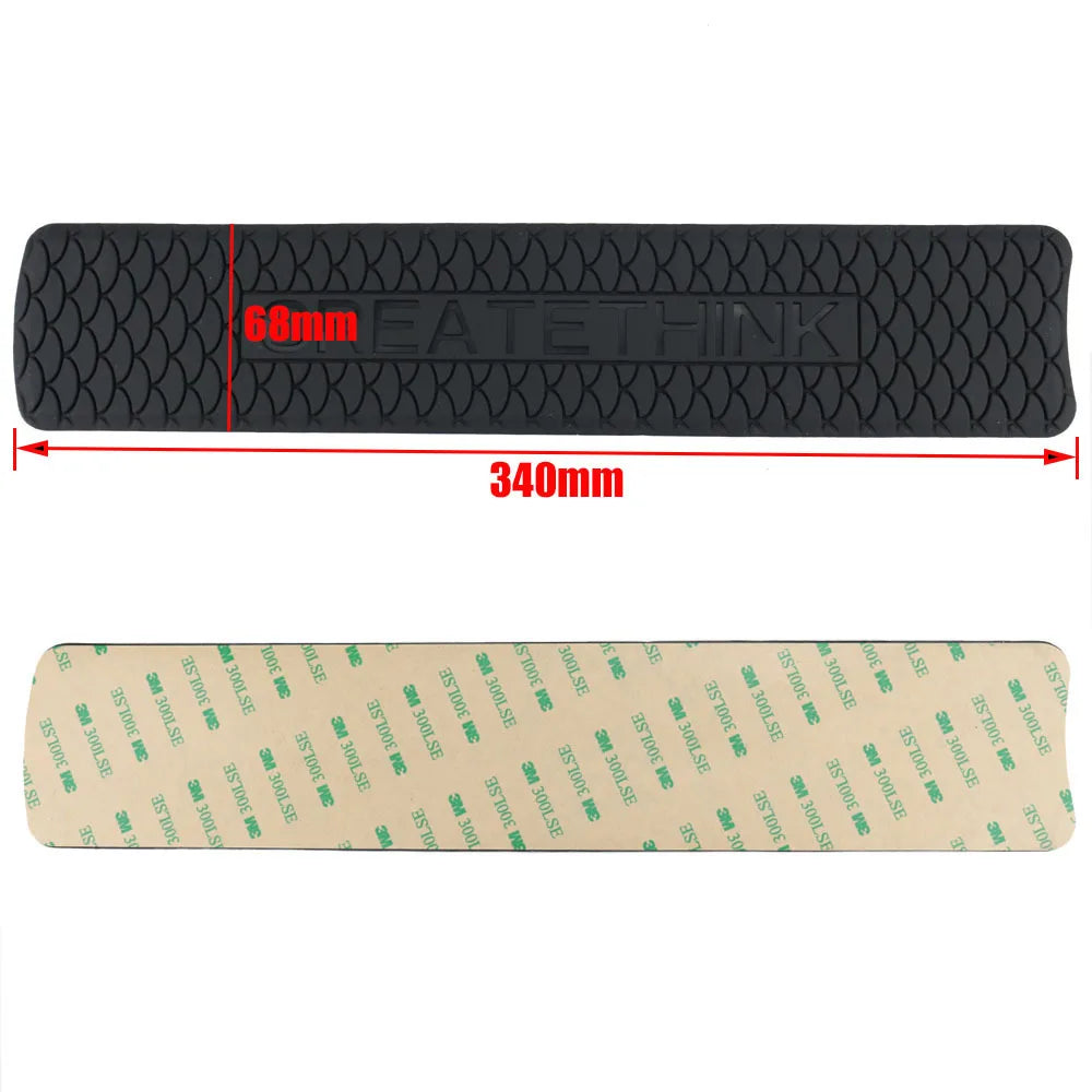 MTB Road Bike Chain Protector Chainstay Silicone Bicycle Frame Care Guards Self-Adhesive Cover Protection for Anti-Scratch