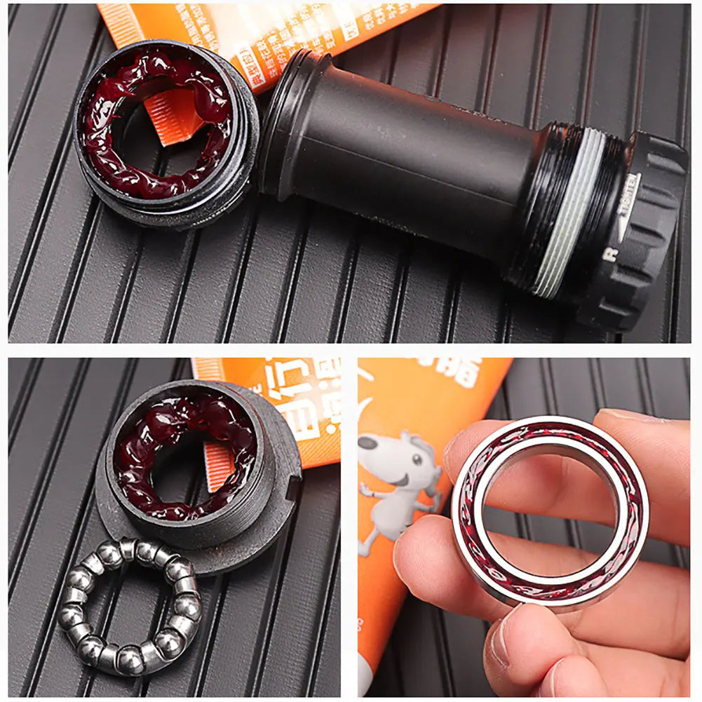 LEBYCLE Bike Bicycle Grease Lubricant MTB Bike Oil for Hub Bottom Bracket Headset Fork Flywheel Ball Bearing Grease