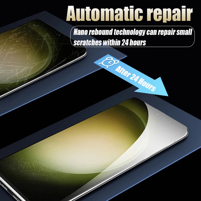 5PCS Hydrogel Film for Samsung Galaxy S24 S25 S23 S22 Ultra S21 Plus S20 Fe Screen Protector for Samsung A54 A34 A14 A04S A24
