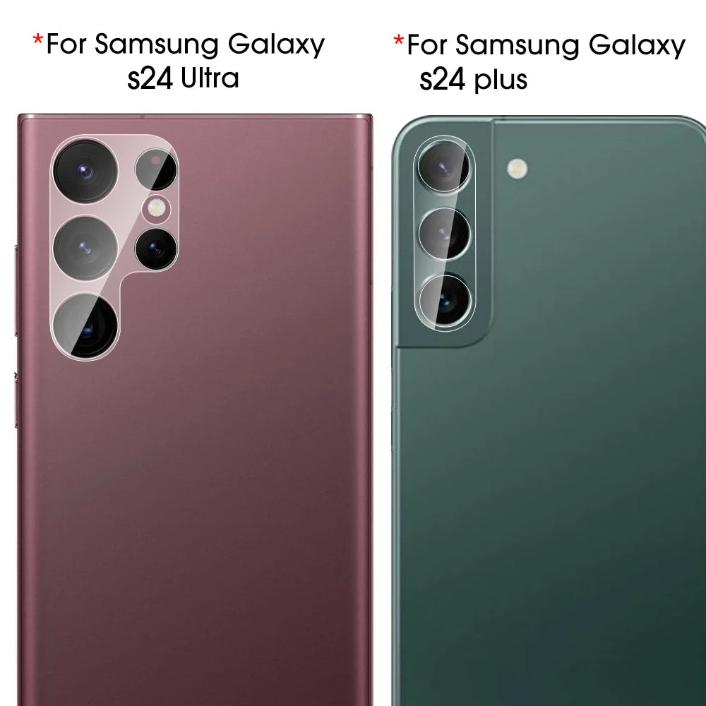 Tempered Glass for Samsung Galaxy S24 S25 Plus Ultra Camera Lens Protector Ultra Thin Anti-scatch Lens Cover for Samsung S24 S25