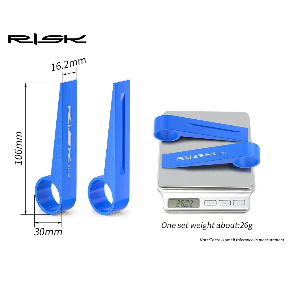 RISK one Pair Bike Hydraulic Disc Brake Piston Press Tool Bicycle Caliper Reset Retracting Maintenance Repair