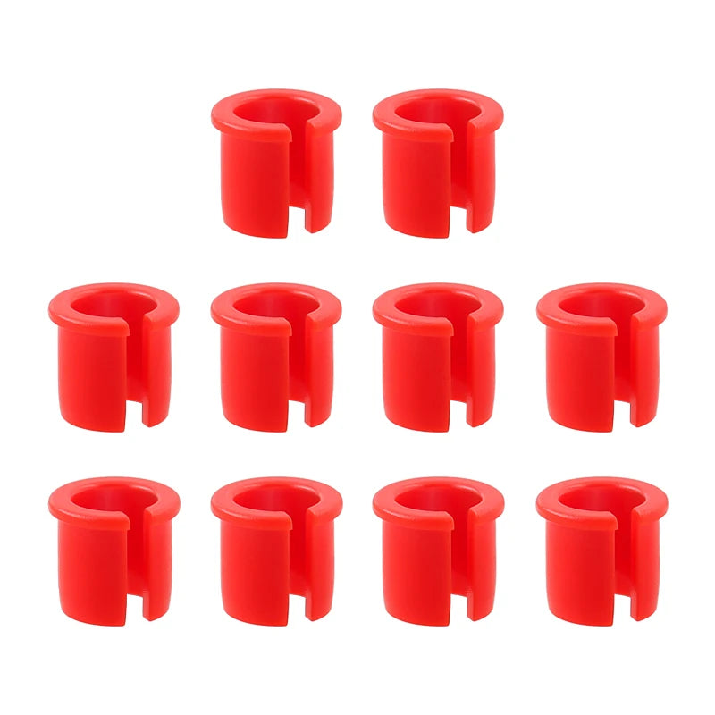 MUQZI 10pcs Bike Schrader to Presta Rim Adapter Convert Shrader to Presta Valve Plug Bicycle Valve Hole Adapter