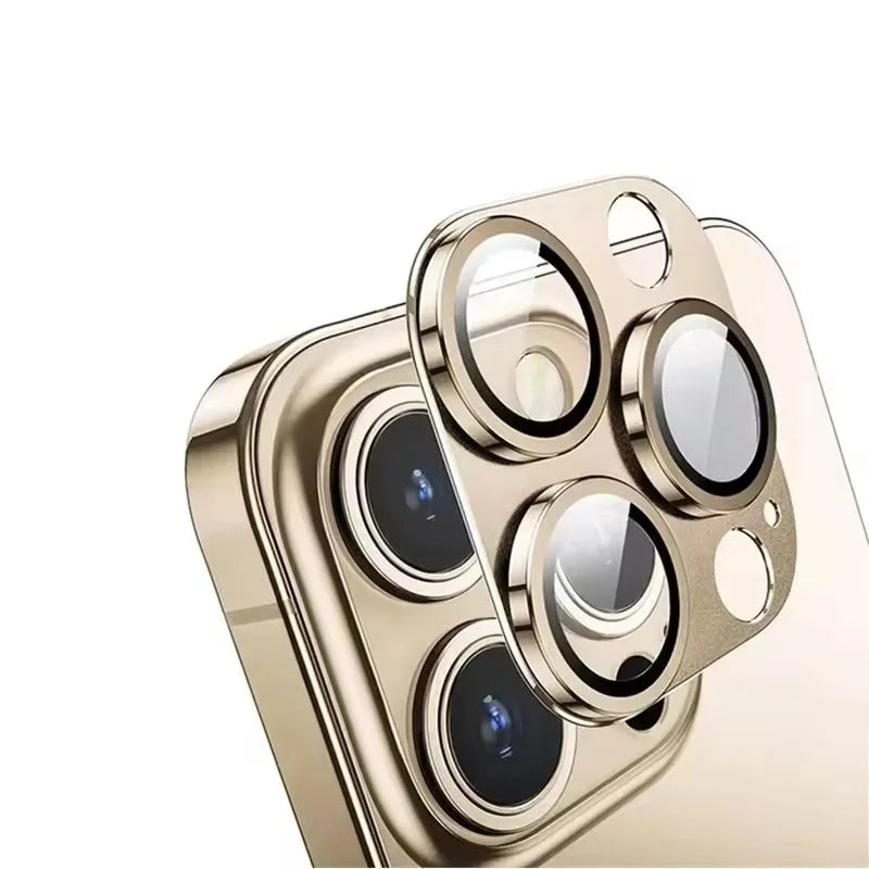 Metal Camera Protector For iPhone 16 Pro Max Alloy Case Lens Protective Glass For iPhone 16Pro Back Lens Cap