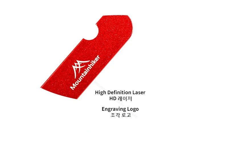 Mountainhiker Foldable Household Aluminum Clothes Hanger, Outdoor Camping Portable Clothes Hanger, Travel Metal Clothes Hanger