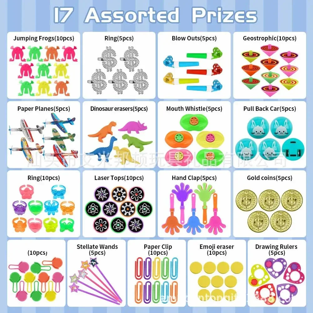 30/200/300PCS Party Favors Toy Assortment Giveaway Pinata Filler Bulk Toys for Kids Birthday Party Present Souvenir Toys Gift