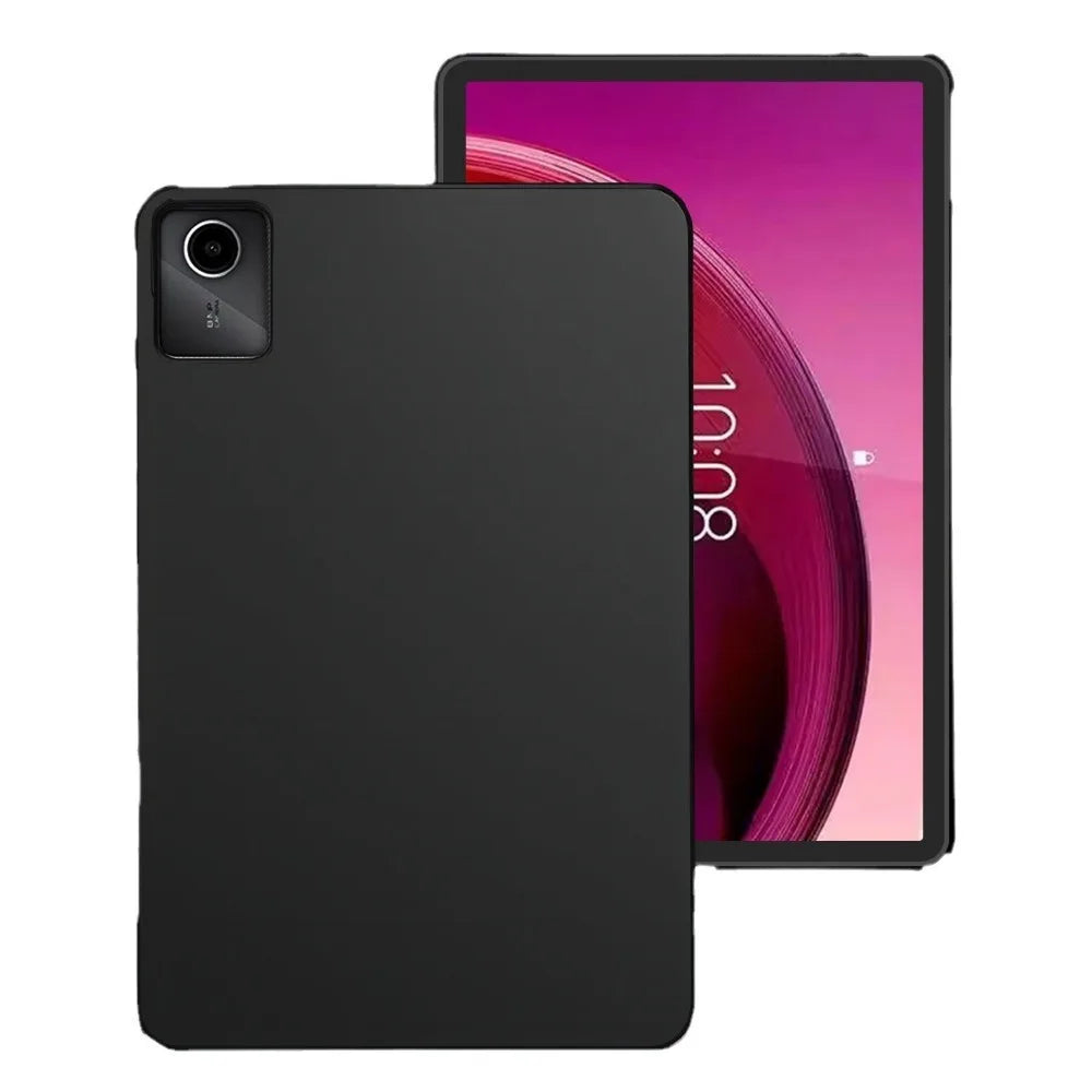 For Lenovo Tab M10 3rd Gen 10.1 Case TB-328FU TB-328XU 2022 Black Protective Shell Back Cover tab P11 plus Pro J706F 11.2 10.6