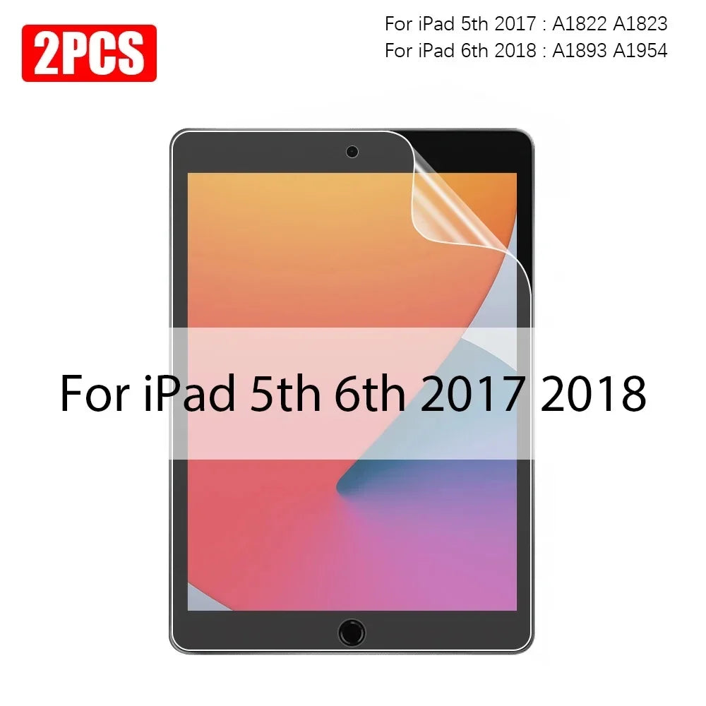 2Pcs/pack Paper Feel Screen Protector Painting Matte PET Film For iPad Pro 11 13 M4 12.9in Air Mini 8th 9th 10th Gen 9.7 10.9