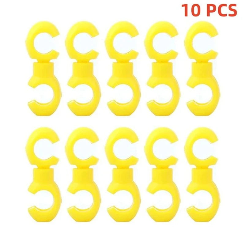 10PCS Mountain bike bicycle accessories handcuff type hub buckle storage device shift line pipe brake hose S buckle