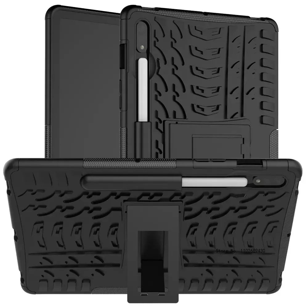Armor Kickstand Case for Samsung Galaxy Tab S9 A9 Plus 11 12.4 S8 S7 FE A8 10.5 A7 Lite S6 Lite 10.4 Tablet Cover SM-X810 Funda