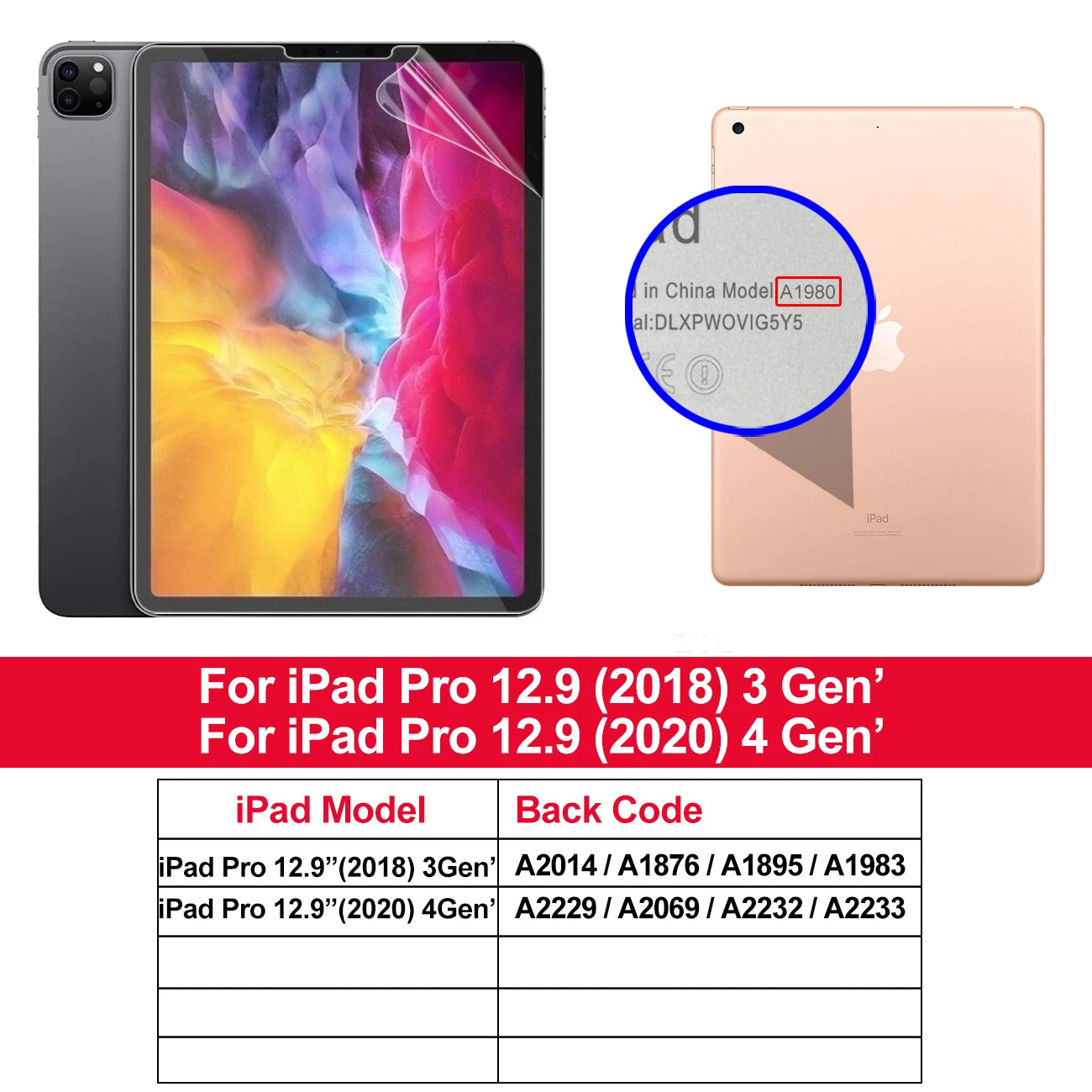 For iPad Air 6 2024 Pro 11/13 M4 Screen Protector Film Paper Feel Matte PET Painting for iPad 7th 8th 9th 10th Generation