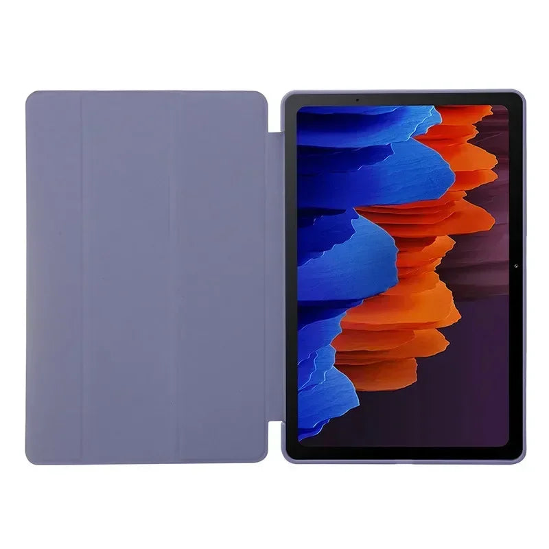 For Galaxy Tab S9 FE 5G Case 10.9 2023 Folding Stand Magnetic Soft Silicone Back Tablet Cover for Samsung Tab S9 FE S9FE Case